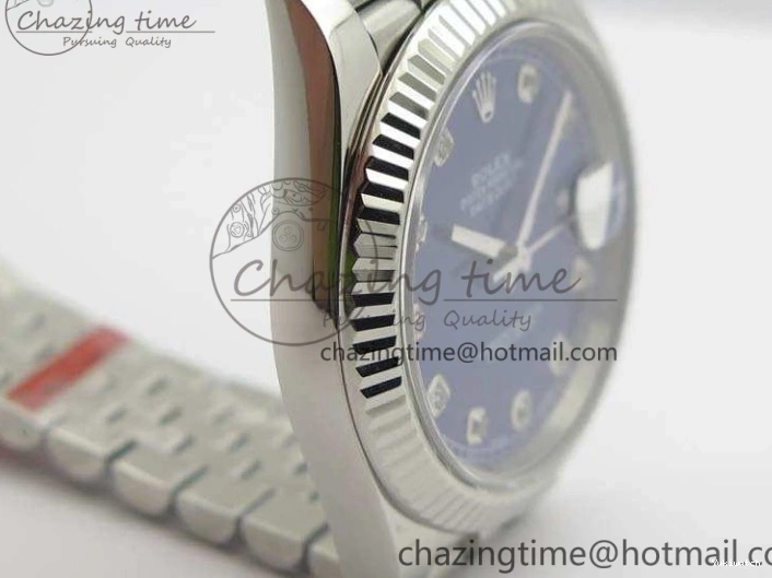 DateJust Noob Dial Best 1:1 Blue SS Jubilee On Diamond 228238 A3235 Edition Bracelet 0122